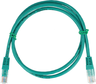 Thumbnail image of Patch Cable RJ45 U/UTP Cat5e 0.5m Green