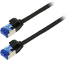 Thumbnail image of Patch Cable RJ45 S/FTP Cat6a 1m Black