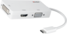 Aperçu de Adaptateur USB C m. - VGA/HDMI/DVI f.