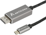 Miniatura obrázku Kabel USB typ C k. - DisplayPort k. 2 m