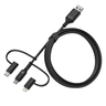 Thumbnail image of OtterBox 3-in-1 Cable Black