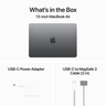 Aperçu de Apple MacBook Air 13 M3 16/512 Go, gris