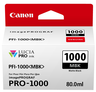Canon PFI-1000MBK tinta, mattfekete előnézet