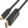 Miniatura obrázku Kabel USB typ C k. - DisplayPort k. 1m