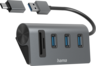 Hama USB Hub 3.0 3-Port + Kartenleser Vorschau