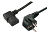 Widok produktu Power Cable Power/m-C13/f 2m Black w pomniejszeniu