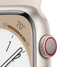 Miniatuurafbeelding van Apple Watch S8 GPS+LTE 41mm Alu Starl.