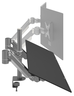 Thumbnail image of Dataflex Viewmate + Dual Desk Mount