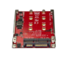 Miniatuurafbeelding van StarTech Dual-Slot M.2 SATA Adapter