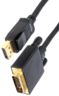 Delock DisplayPort - DVI-D kábel 2 m előnézet