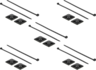 Miniatuurafbeelding van Cable Tie 200 x 4.8 mm + Mount 10pcs
