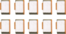 Aperçu de Bloqueur de port USB C, orange, x 10