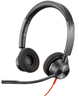 Widok produktu Zest. słuch. Poly Blackwire 3320 M USB-A w pomniejszeniu
