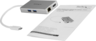 Vista previa de Adaptador USB tipo C m-HDMI/Ethernet/USB