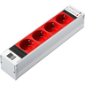 Miniatuurafbeelding van Rittal 4-plug PSM Plus Socket Module red