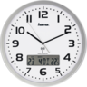 Miniatuurafbeelding van Hama Extra Wall Clock w/ Date + Temp.