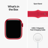 Vista previa de Apple Watch S8 GPS 41mm aluminio RED