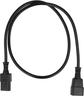 Miniatuurafbeelding van Power Cable C13/f-C14/m 1m Black