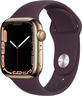 Apple Watch S7 GPS+LTE 41mm Stahl gold Vorschau
