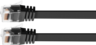 Aperçu de Câble patch plat RJ45 U/UTP Cat6 3m noir