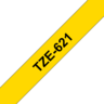 Miniatuurafbeelding van Brother TZe-621 9mmx8m Label Tape Yellow