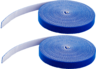Miniatuurafbeelding van Klittenband kabelb. rol 15000mm blauw 2x