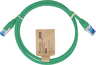 Aperçu de Câble patch RJ45 S/FTP Cat6a, 5 m, vert