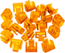 Miniatuurafbeelding van RJ45 Port Blockers Orange 20x