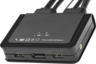 StarTech KVM switch DisplayPort 2 port előnézet