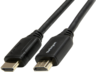Widok produktu Cable HDMI(A)/m-HDMI(A)/m 1m Black w pomniejszeniu