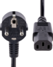Miniatuurafbeelding van Power Cable Local/m - C13/f 3m Black