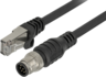 Thumbnail image of Patch Cable RJ45-M12 SF/UTP Cat5e 5m