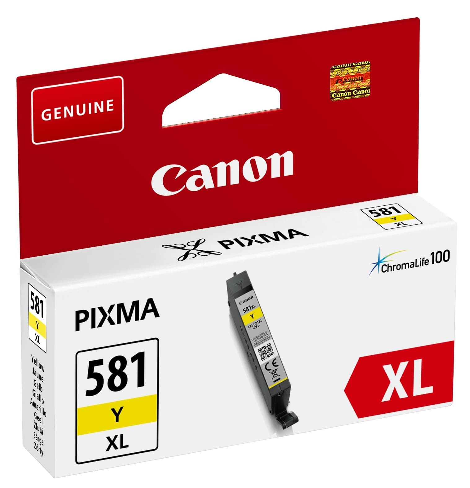Miniatuurafbeelding van Canon CLI-581XL Y Ink Yellow