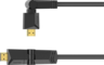 Miniatuurafbeelding van Hama HDMI Cable 90° 1.5m