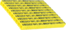 Aperçu de Clip marquage de câble, A-Z, jaune, x260
