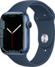 Aperçu de Apple Watch S7 GPS 45mm alu bleu