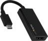 Aperçu de Adaptateur USB-C m. - HDMI f., noir