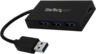 Aperçu de Hub USB3.0 StarTech 4 ports type C, noir