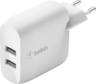 Miniatuurafbeelding van Belkin 24W Dual USB-A Wall Charger