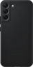 Samsung Galaxy S22+ Leder Cover schwarz Vorschau