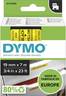 Miniatuurafbeelding van Dymo D1 Label Tape Yellow/Black 19mm