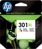 Vista previa de HP Cartucho de tinta 301XL tricolor