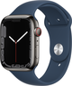 Apple Watch S7 GPS+LTE 45mm Stahl grau thumbnail