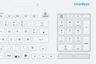 Thumbnail image of GETT Cleankeys CK5 Glass Keyboard