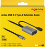 Thumbnail image of Delock USB Type-C-A Active Ext. Cbl 5m