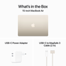Aperçu de Apple MacBook Air15 M3 16/512Go lum stel