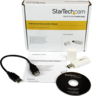 Imagem em miniatura de Adaptador áudio StarTech USB 2.0 branco