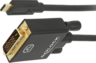 Miniatura obrázku Adaptér USB typ C kon. - DVI-D kon. 2 m