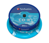 Aperçu de CD-R80/700 Verbatim 52x, spindle de 25