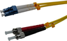 Miniatura obrázku Optický patch kabel duplex LC-ST 2m 9/µ